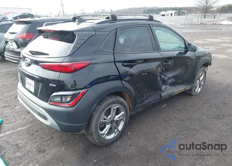 2022 Hyundai Kona Sel from USA, damaged, VIN KM8K6CABXNU760795